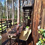 Lubiana180 Scandi Wsrod Drzew Jacuzzi Sauna Kominek I Taras Na Dachu Jezioro Kaszuby Pieski Tylko Do 10kg Za Dodatkowa Oplata 度假居 Grzybowo (Pomerania)