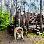Lubiana180 Scandi Wsrod Drzew Jacuzzi Sauna Kominek I Taras Na Dachu Jezioro Kaszuby Pieski Tylko Do 10kg Za Dodatkowa Oplata *