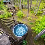 Lubiana180 Scandi Wsrod Drzew Jacuzzi Sauna Kominek I Taras Na Dachu Jezioro Kaszuby Pieski Tylko Do 10kg Za Dodatkowa Oplata *