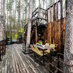 Lubiana180 Scandi Wsrod Drzew Jacuzzi Sauna Kominek I Taras Na Dachu Jezioro Kaszuby Pieski Tylko Do 10kg Za Dodatkowa Oplata Grzybowo (Pomerania)