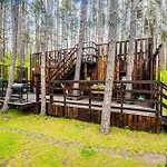 Lubiana180 Scandi Wsrod Drzew Jacuzzi Sauna Kominek I Taras Na Dachu Jezioro Kaszuby Pieski Tylko Do 10kg Za Dodatkowa Oplata