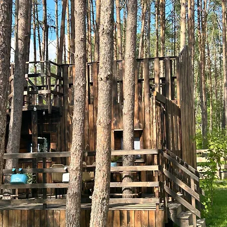Lubiana180 Scandi Wsrod Drzew Jacuzzi Sauna Kominek I Taras Na Dachu Jezioro Kaszuby Pieski Tylko Do 10kg Za Dodatkowa Oplata