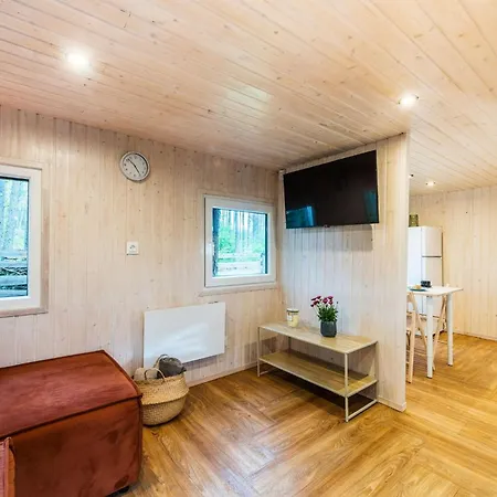 Lubiana180 Scandi Wsrod Drzew Jacuzzi Sauna Kominek I Taras Na Dachu Jezioro Kaszuby Pieski Tylko Do 10kg Za Dodatkowa Oplata Ferienhaus