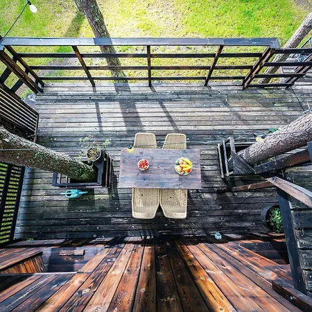 Ferienhaus Lubiana180 Scandi Wsrod Drzew Jacuzzi Sauna Kominek I Taras Na Dachu Jezioro Kaszuby Pieski Tylko Do 10kg Za Dodatkowa Oplata Grzybowo (Pomerania)