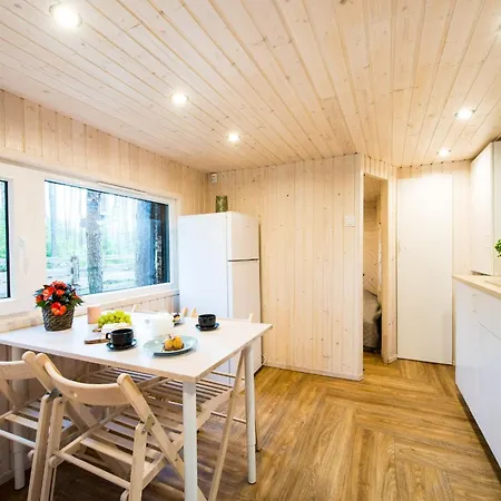 Lubiana180 Scandi Wsrod Drzew Jacuzzi Sauna Kominek I Taras Na Dachu Jezioro Kaszuby Pieski Tylko Do 10kg Za Dodatkowa Oplata Дом отдыха Grzybowo (Pomerania)