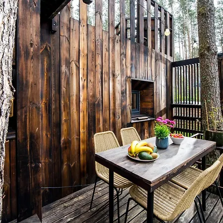 Lubiana180 Scandi Wsrod Drzew Jacuzzi Sauna Kominek I Taras Na Dachu Jezioro Kaszuby Pieski Tylko Do 10kg Za Dodatkowa Oplata