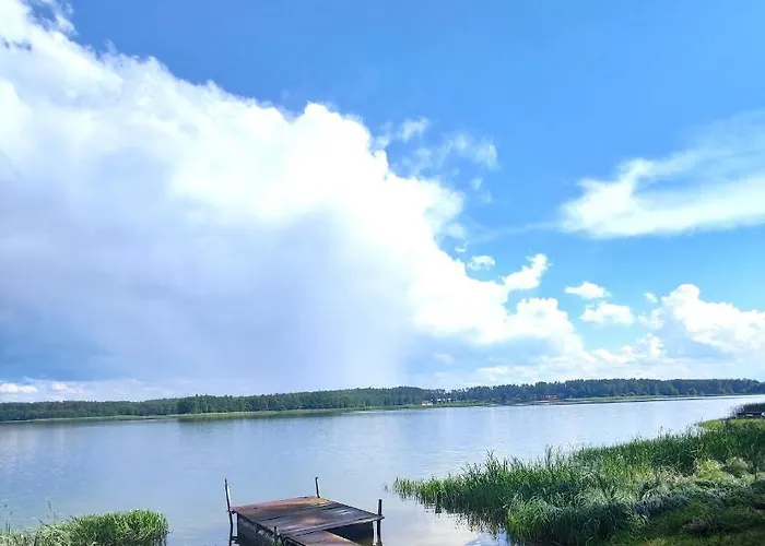 Lubiana180 Scandi Wsrod Drzew Jacuzzi Sauna Kominek I Taras Na Dachu Jezioro Kaszuby Pieski Tylko Do 10kg Za Dodatkowa Oplata Semesterbostad