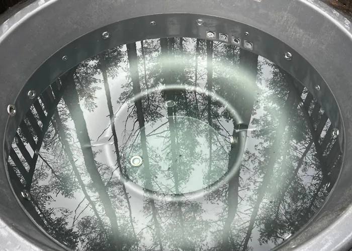 Semesterbostad Lubiana180 Scandi Wsrod Drzew Jacuzzi Sauna Kominek I Taras Na Dachu Jezioro Kaszuby Pieski Tylko Do 10kg Za Dodatkowa Oplata Grzybowo (Pomerania)