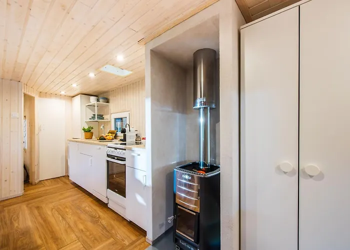 Lubiana180 Scandi Wsrod Drzew Jacuzzi Sauna Kominek I Taras Na Dachu Jezioro Kaszuby Pieski Tylko Do 10kg Za Dodatkowa Oplata Semesterbostad