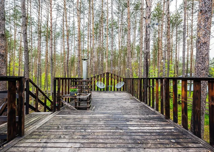 Lubiana180 Scandi Wsrod Drzew Jacuzzi Sauna Kominek I Taras Na Dachu Jezioro Kaszuby Pieski Tylko Do 10kg Za Dodatkowa Oplata * Grzybowo (Pomerania)